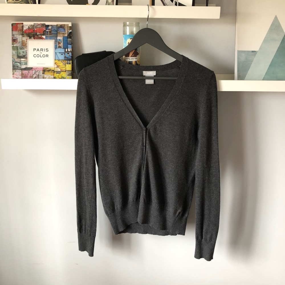 JOE FRESH cotton/wool cardigan